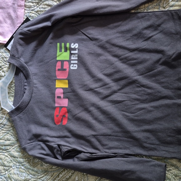 Disney Girls Minnie Mouse Dress, Wicked Pink T-Shirt And Long Sleeve Spice Girls - Picture 4 of 8